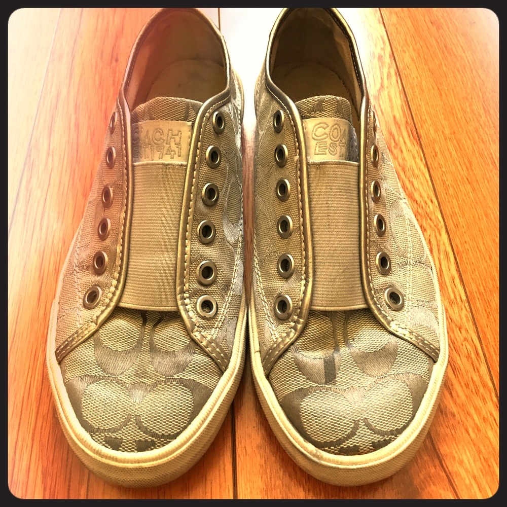 Coach signature jacquard sneaker